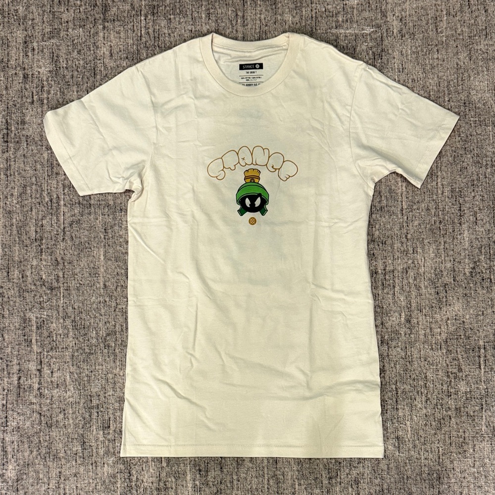 Stance Looney Tunes Marvin the Martian Tee Shirt - XS